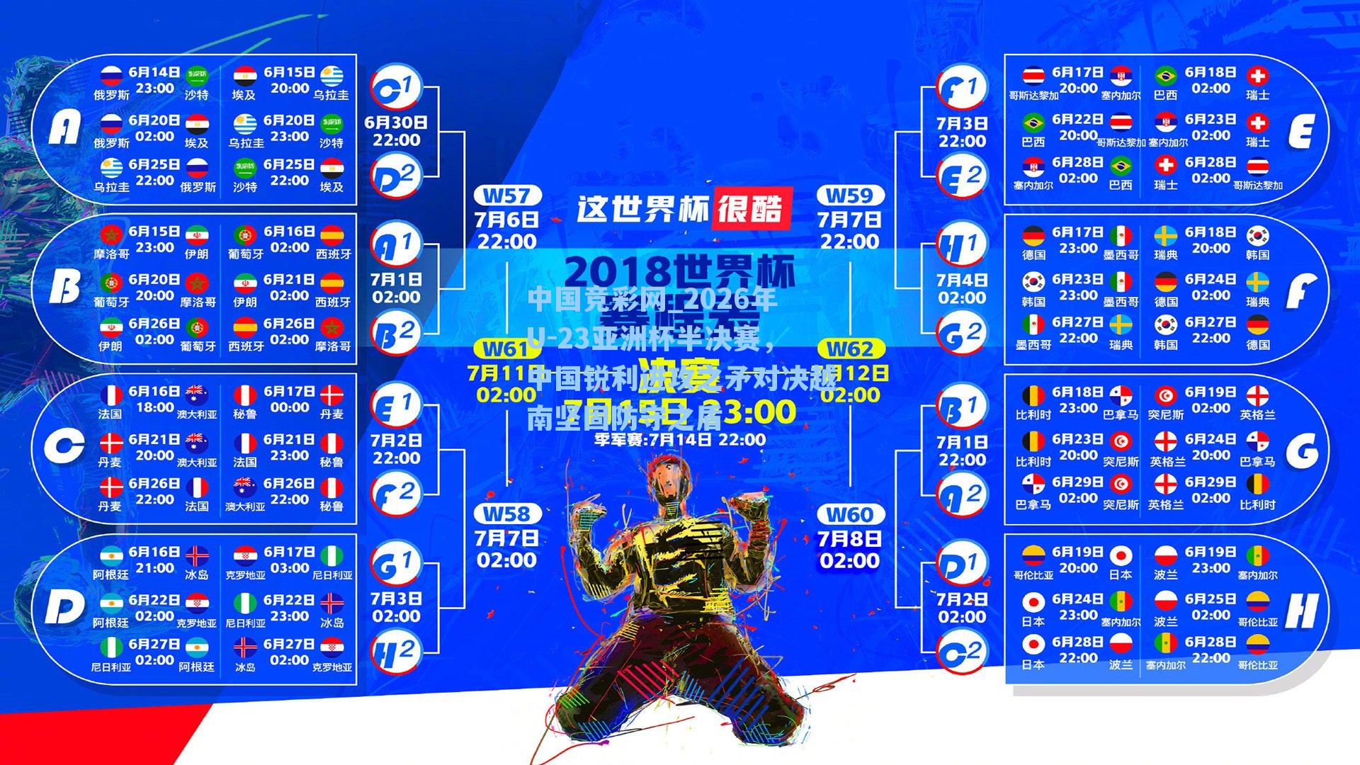 2026年U-23亚洲杯半决赛，中国锐利进攻之矛对决越南坚固防守之盾